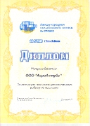 Диплом выставки "Золотая Нива 2006"